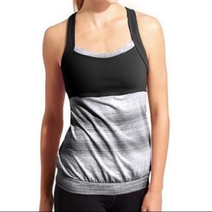 Athleta Built In Bra Power Crunch Tank L